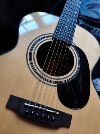 Bristol baby bb-16e  electroacústica guitarra