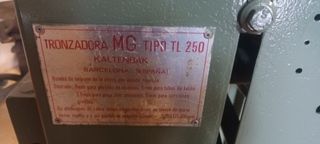 TRONZADORA DISCO MG ALUMINIO