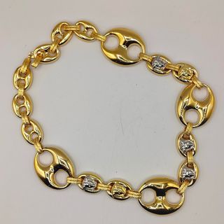 CA486 Cadena Calabrote estilo Versace Medusa Oro 