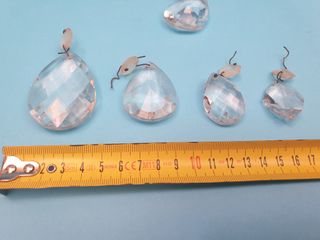 ricambio lampadario lampada lume swarovski goccia