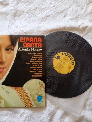 Disco Antoñita moreno 1974