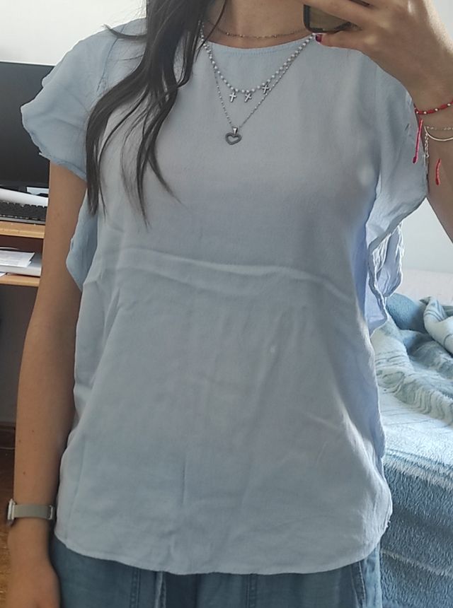 Blusa de manga corta