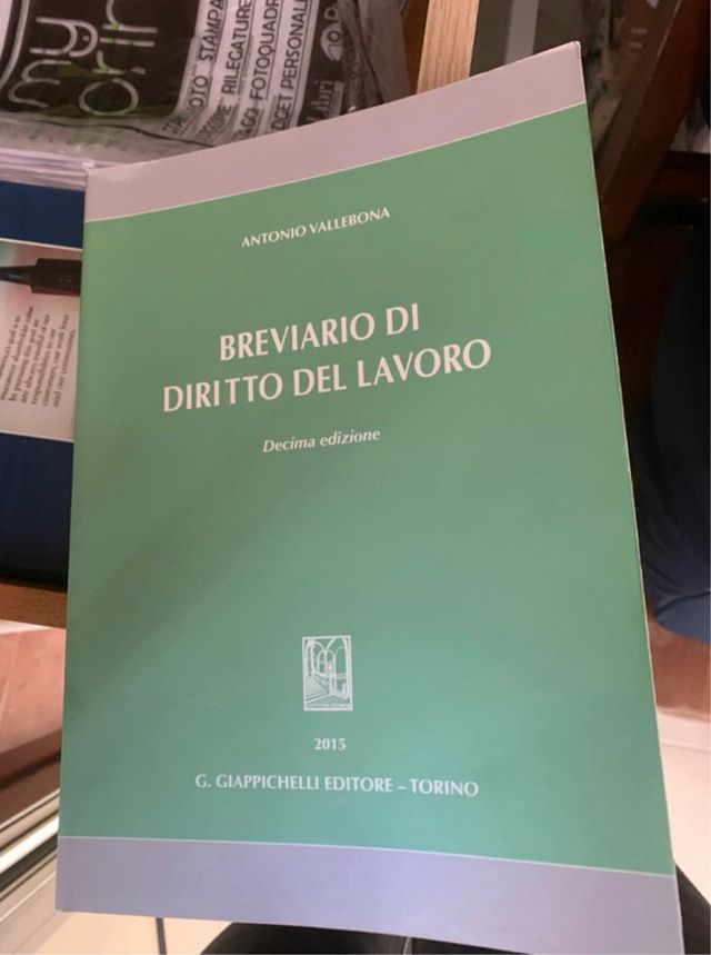 Breviario di diritto del lavoro nuovo