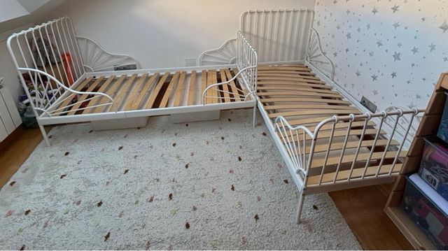 cama niño IKEA blanca

