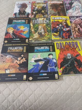 11 fumetti manga misti