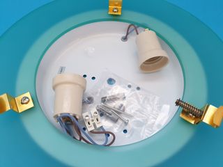 plafoniera da muro parete in murano satinato.