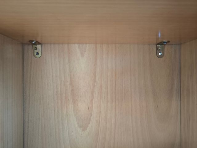 Estantería estante colgar de madera marrón