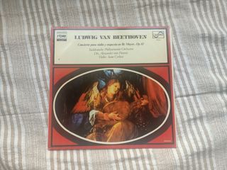 Vinilo Beethoven Concierto para violín