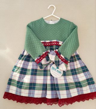Vestido combinado Miranda 