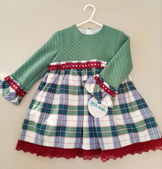 Vestido combinado Miranda 