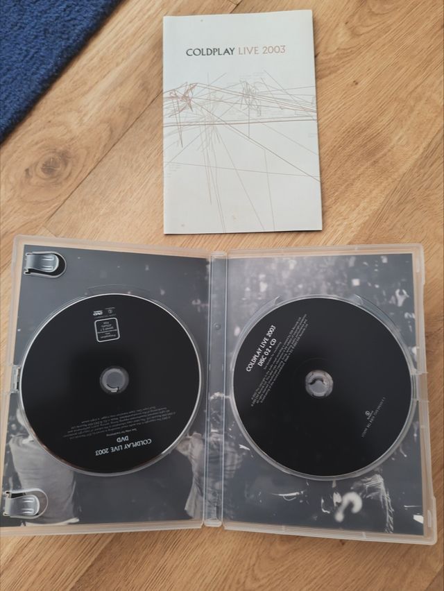 DVD e CD dei Coldplay Live 2003