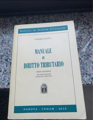 Manuale di diritto tributario parte generale nuovo