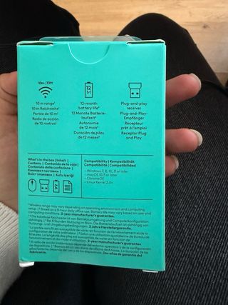 Ratón Logitech M170 - Gris