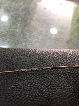 Ray Ban RB3447 Round Metal gafas