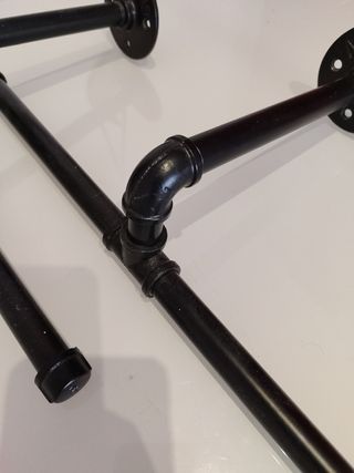 2 percheros tipo industrial