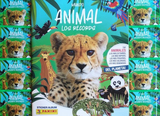 Mundo ANIMAL - Los Records, 2025. Panini