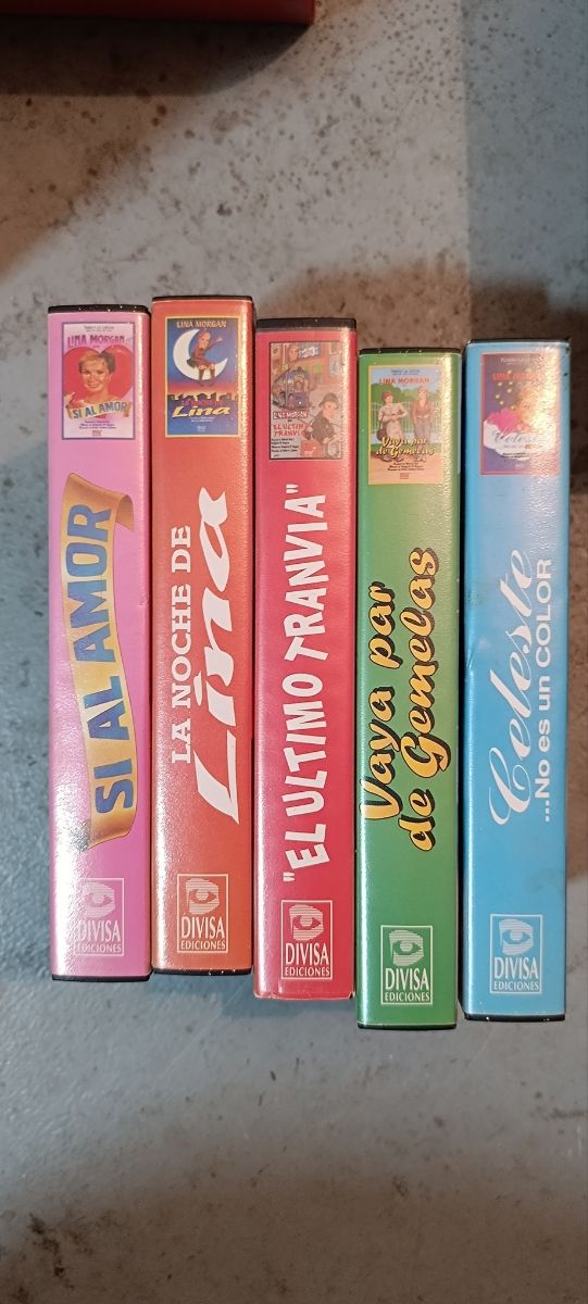 Colección VHS Lina Morgan