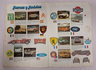ALBUM BIMBO 1977 EL MUNDO DE LOS COCHES