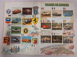 ALBUM BIMBO 1977 EL MUNDO DE LOS COCHES