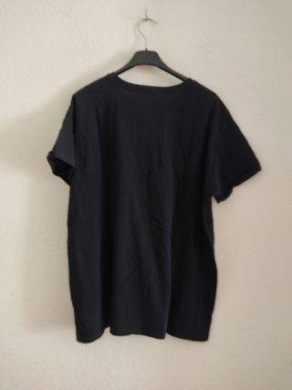 Camiseta Lee negra mujer