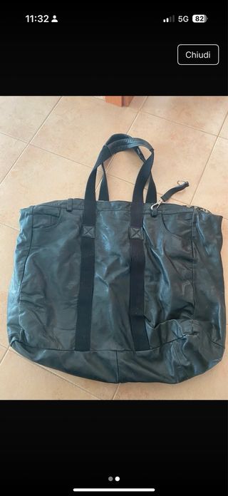 Borsone Pelle - Capiente