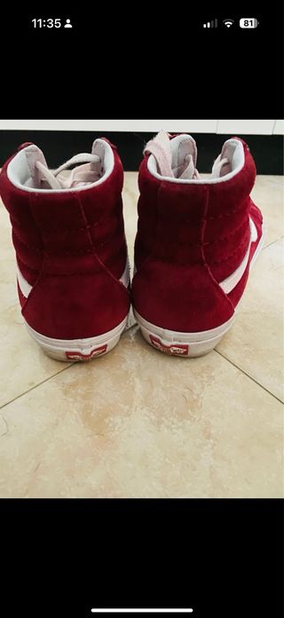 Vans Sk8-Hi Bordeaux Scarpe Alte