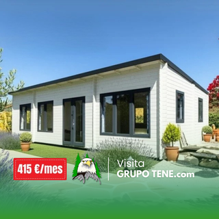 ✅ Casa 3 hab. prefabricada de madera, moderna