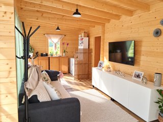 ✅ Casa 3 hab. prefabricada de madera, moderna