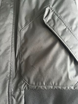 Chaqueta negra impermeable The North Face