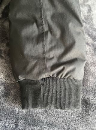 Chaqueta negra impermeable The North Face