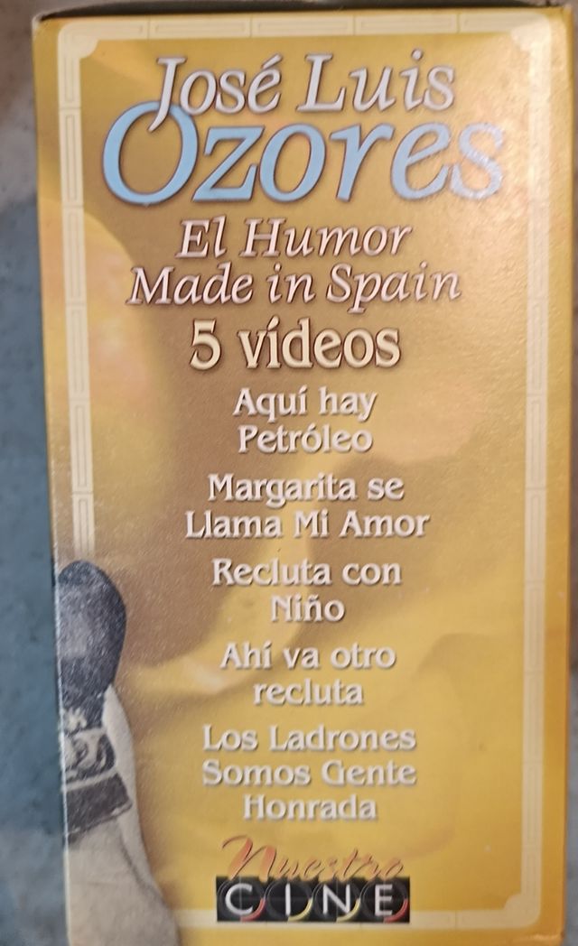 Colección VHS de 5 Películas Ozores