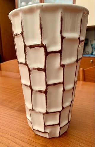 Vaso in terracotta smaltato