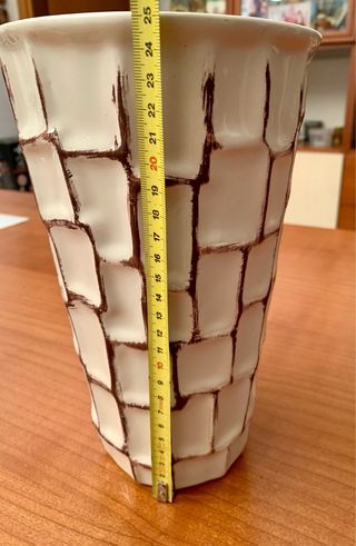 Vaso in terracotta smaltato