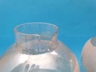 ricambio lampadario lampada sospensione lume vetro