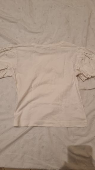 Maglietta bimba 9 anni bianca