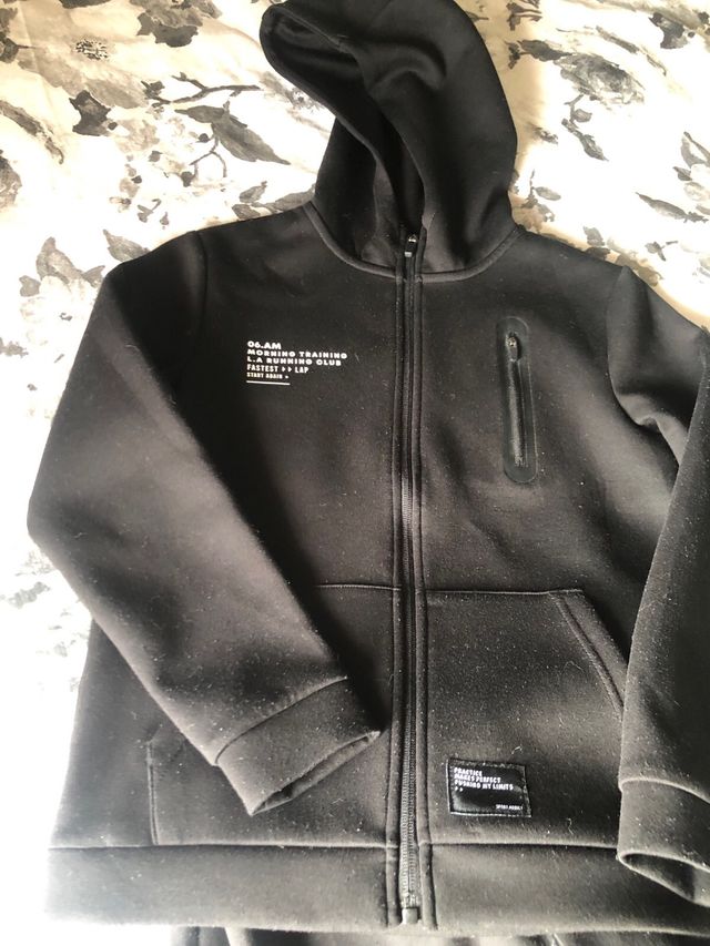 Chándal niño negro