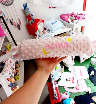 Cojín Caramelo Antivuelco Bebé Personalizado