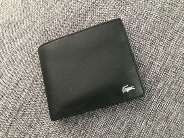 Portafoglio Lacoste in pelle da uomo