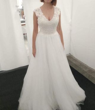 Vestido novia y velo Centronovia