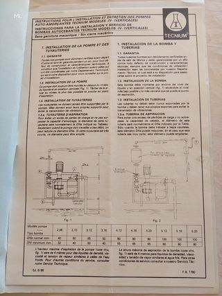 Bomba Tecnium BXSVv-2.06 IV