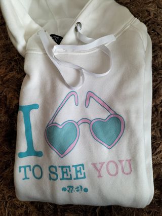 Sudadera blanca Ewan.