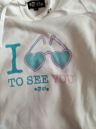 Sudadera blanca Ewan.