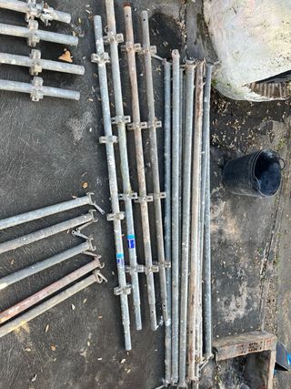 Andamios usados juego completo