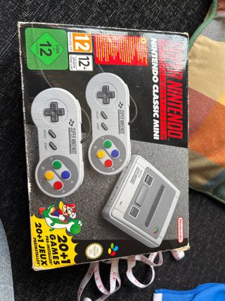 Super Nintendo Classic Mini - 20 juegos
