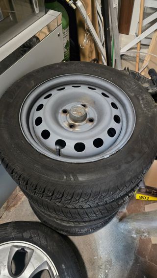 4 Llantas  con neumaticos de Invierno Honda Civic