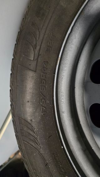 4 Llantas  con neumaticos de Invierno Honda Civic