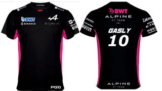 Camiseta Formula 1 Alpine - No Oficial