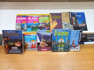 Lote de 11 guías de viaje