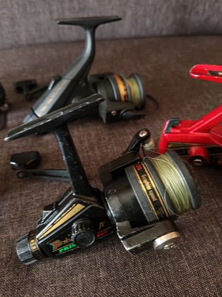 Lotto 5 Mulinelli Pesca Vintage Persicus e Dega