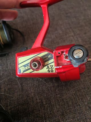 Lotto 5 Mulinelli Pesca Vintage Persicus e Dega